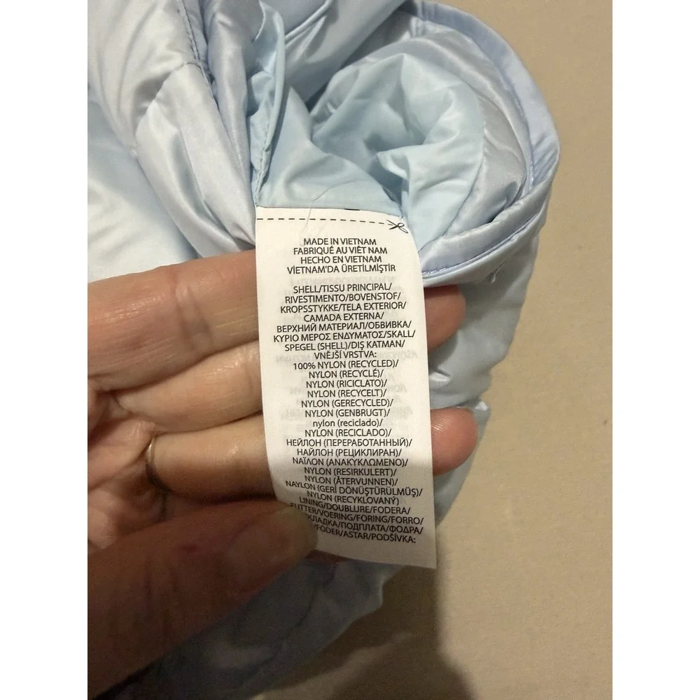 RALPH LAUREN DOWN BABY BLUE BUNTING &‎ JACKET SIZE 9mth NWT **Separates In Two**